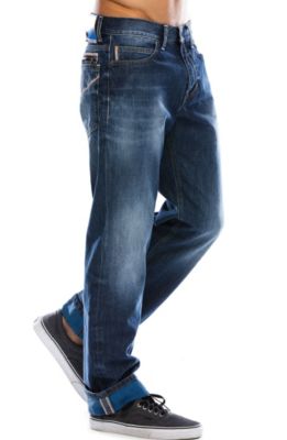 J65 - Contrast Cuff Jean<br>Online Exclusive