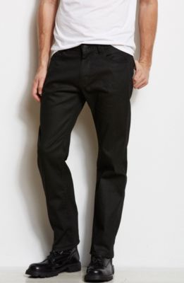 J66 - Black Slim Straight Jean<br>Online Exclusive