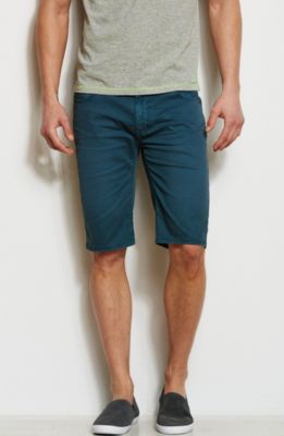 Colored Twill Denim Short<br>Online Exclusive
