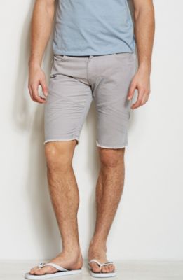 Seamed Cord Shorts