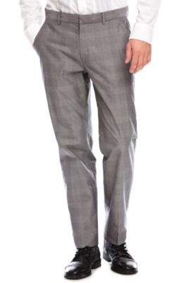 Shadow Plaid Dress Pant