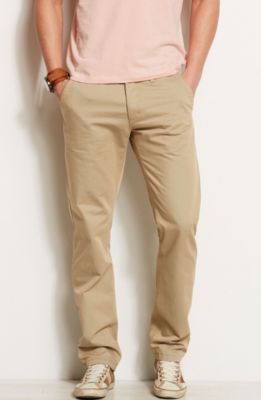 Contrast Cuff Chino