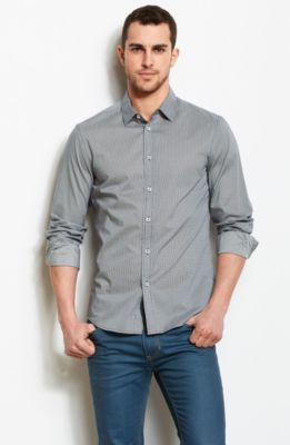 Dot Print Shirt<br>Online Exclusive