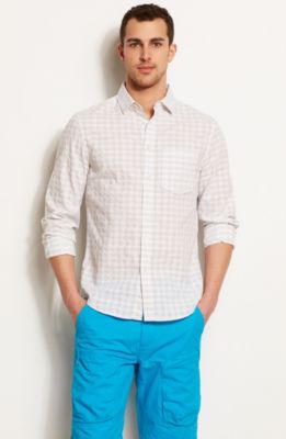 Tonal Check Shirt