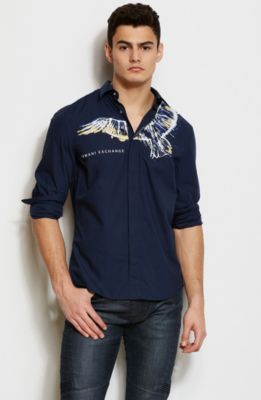 Eagle Print Shirt<br>Online Exclusive