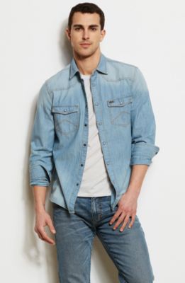 Western Denim Shirt<br>Online Exclusive