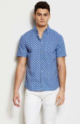 Short Sleeve Dotted Shirt