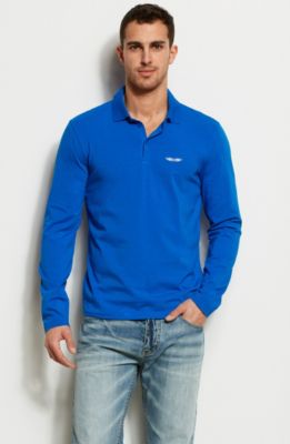 Long Sleeve Signature Eagle Polo<br>Online Exclusive
