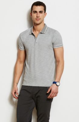 Tipped Space Dye Polo