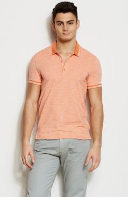 Tipped Space Dye Polo