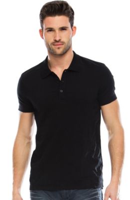 Woven Detail Polo