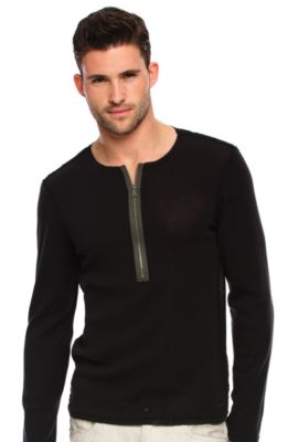 Zipper Henley 