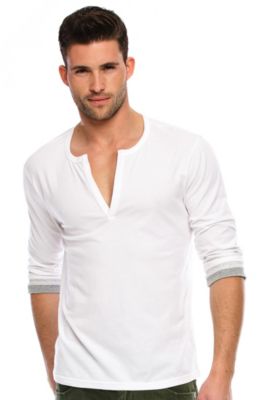 Layer Sleeve Henley 