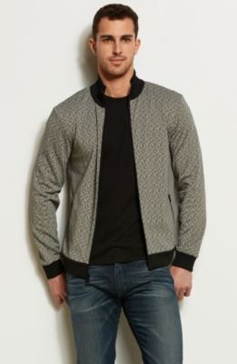 Jacquard Knit Jacket