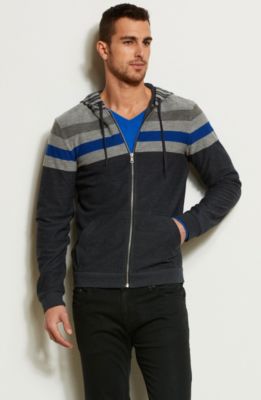 Engineered Stripe Hoodie