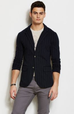 Striped Blazer<br>Online Exclusive