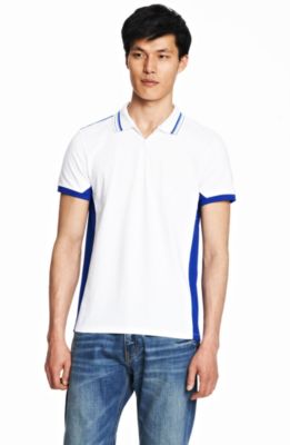 Mesh Stripe Polo