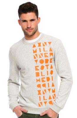 A|X Print Long Sleeve Crew 