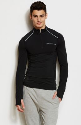 Performance Mesh Mockneck Top