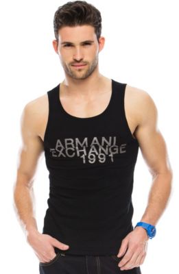 Striped Logo Tank