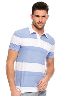 Wide Striped Polo