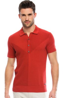 Stitch Pieced Polo<br>Online Exclusive