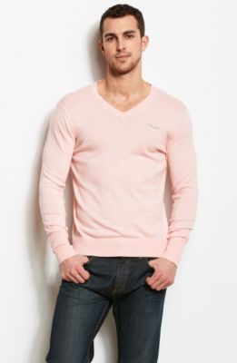 Signature Eagle V-Neck Sweater<br>Online Exclusive