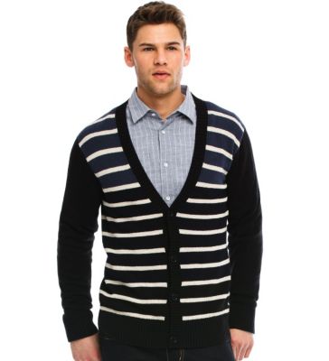 Stripe Ombre Cardigan