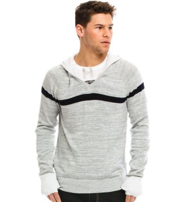 Marled Stripe Hoody