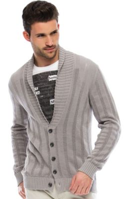 Drop Needle Tape Cardigan