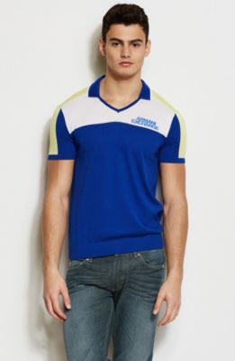 Pieced Polo<br>Online Exclusive