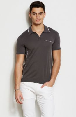 Contrast Piped Polo<br>Online Exclusive