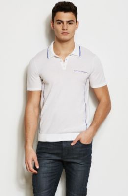 Contrast Piped Polo<br>Online Exclusive