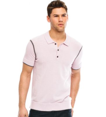 Pop Contrast Sweater Polo<br>Online Exclusive
