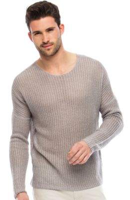 Drop Shoulder Stitch Crew