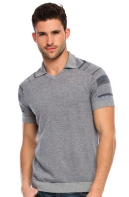 Plaited Sweater Polo