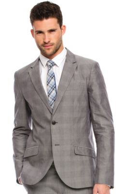 Shadow Plaid Blazer