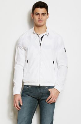 Nylon Zip Front Jacket