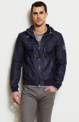Nylon Hooded Jacket<br>Online Exclusive