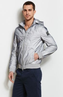 Nylon Mesh Hooded Jacket