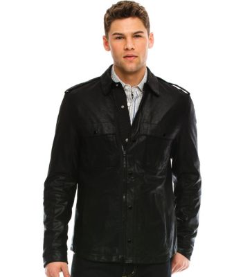 Suede Shirt Jacket
