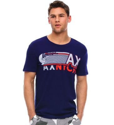 Striped Eagle Tee<br>Online Exclusive