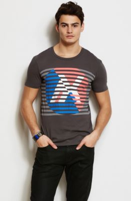 Pop Stripe Logo Tee
