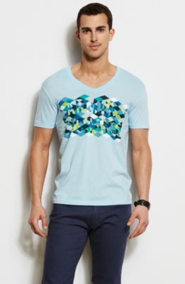 Diamond Print Logo Tee 