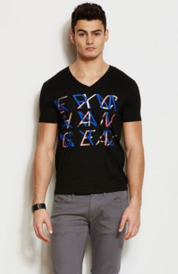 Slanted Logo Tee