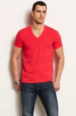 Pima V-Neck Tee