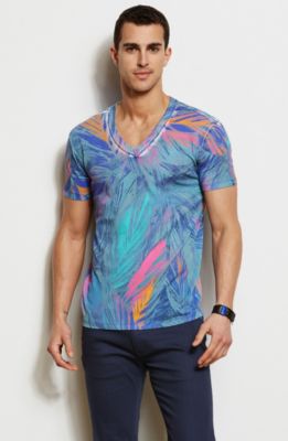 Tropical Print Tee<br>Online Exclusive