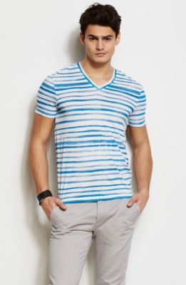Watercolor Stripe Tee