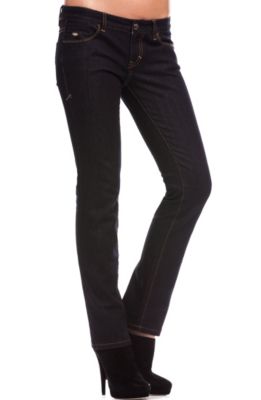 J57 - Back Plaque Straight Leg Jean