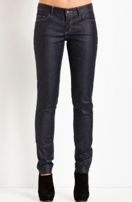 J11 - Coated Indigo Skinny Jean